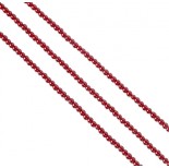 Zdjęcie - Perły szklane soczysta czerwień 4mm